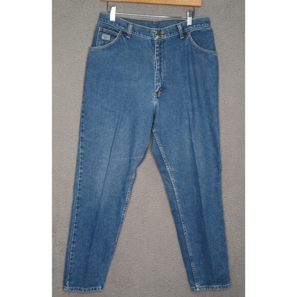 Vintage Wrangler Jeans High Rise Waist Womens 14x30 Tapered Mom Regular Fit - Picture 1 of 10